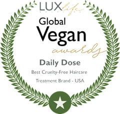 LuxLife Global Vegan Awards badge, Daily Dose