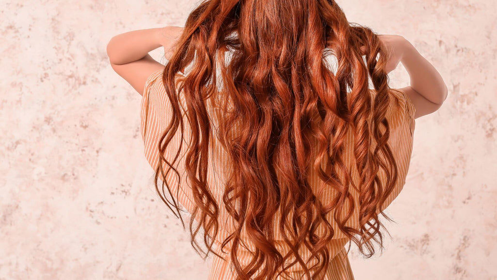 woman with long ginger hair