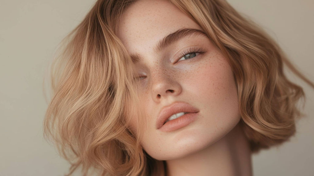 woman with short blonde bob