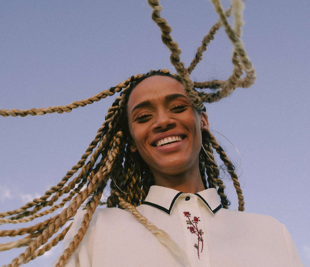 hair style braids woman