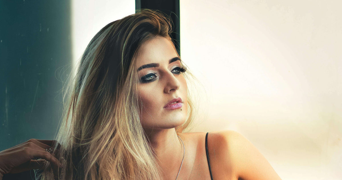 woman with blonde hair