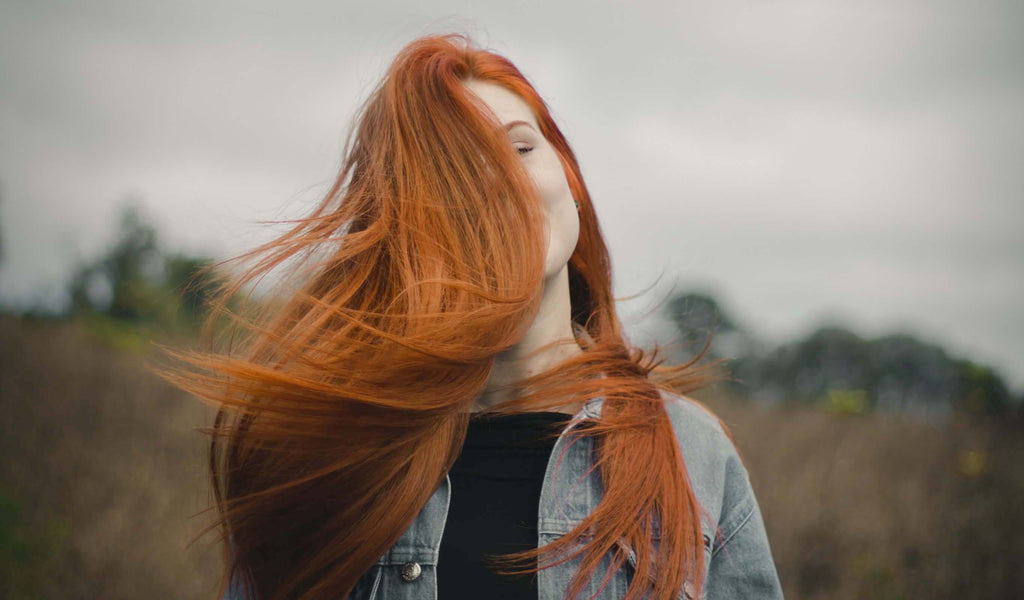 red hair