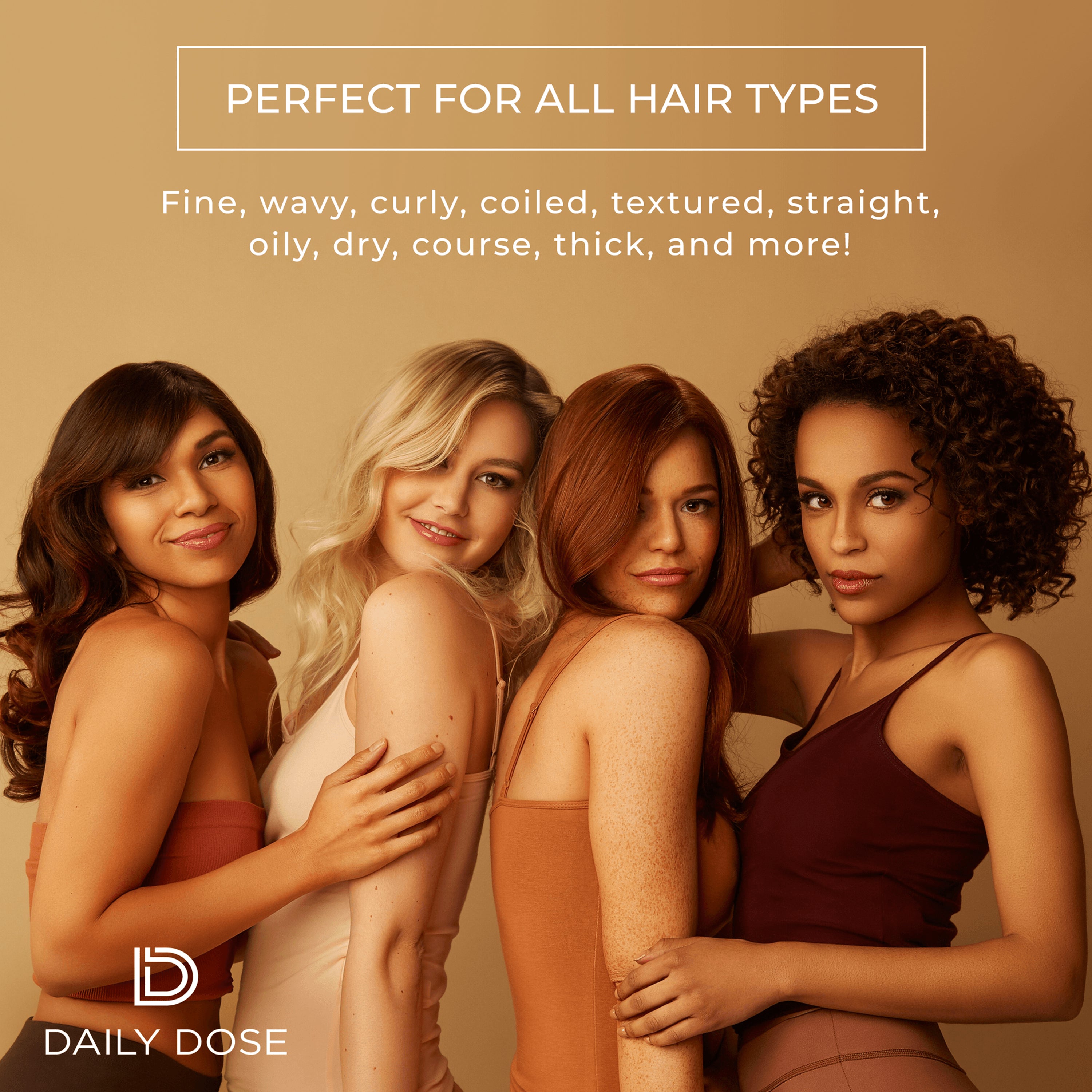 Daily Dose Leave-In Conditioner (2 Pack 8.5oz) Hair Detangler Spray (Award Winning), Paraben Free, Phthalates Free, Cruelty Free, Vegan
