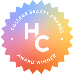 Her Campus College Beauty Awards, Award Winner badge